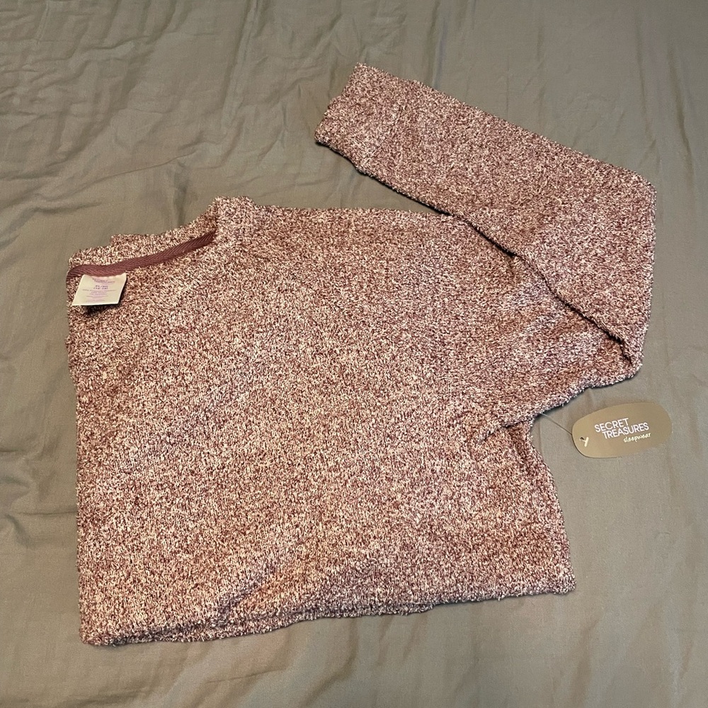 Secret Treasures Cozy Sweater & Pants Set in Purple